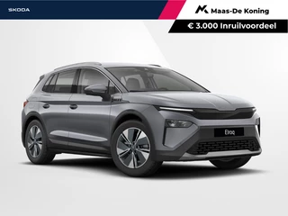 Hoofdafbeelding Škoda Elroq Škoda Elroq Business Edition Elektromotor 210 kW / 286 PK SUV Graphite Grey | Trekhaak wegklapbaar | 3000,- inruilbonus