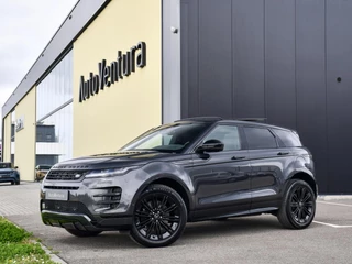Hoofdafbeelding Land Rover Range Rover Evoque Land Rover Range Rover Evoque 1.5 P270e PHEV Dynamic SE l Facelift l Black Pack l Schuif-/kantel dak l Adapt. Cruise l 360 Camera l 20"