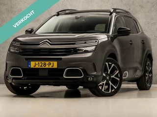 Citroën C5 Aircross 1.2 PureTech Sport Automaat (PANORAMADAK, APPLE CARPLAY, GROOT NAVI, 360 CAMERA, LEDER, SPORTSTOELEN, STOELVERWARMING, GETINT GLAS, ADAPTIVE CRUISE, ELEK ACHTERKLEP, NIEUWSTAAT)