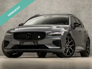 Volvo V60 2.0 T8 Twin Engine AWD Polestar Engineered 407Pk Automaat (PANORAMADAK, BOWERS&WILKINS AUDIO, HEAD-UP DISPLAY, KEYLESS, 360 GRADEN CAMERA, GELE GORDELS, TREKHAAK WEGKLAPBAAR, STANDKACHEL, 20 INCH)