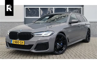 BMW 5 Serie Touring 530i High Executive M-Sport 20inch / Bernina Grau / Pano / Camera / Laser