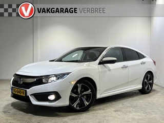 Hoofdafbeelding Honda Civic Honda Civic 1.5 i-VTEC Comfort | Navigatie | LM Velgen 17" | Voorstoelen Verwarmd | Cruise Control Adaptief | Airco |