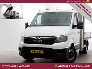 MAN TGE 5.180 2.0 177pk E6 L2H1 Kipper Dubbel Lucht Trekhaak 3500kg 06-2018