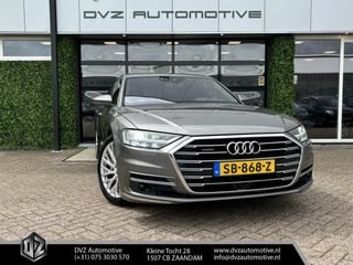 Hoofdafbeelding Audi A8 Audi A8 55 TFSI 340PK Quattro | Design Selection | B&O | Tour Pack