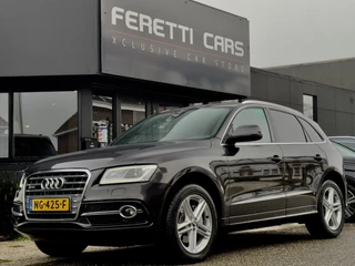 Hoofdafbeelding Audi Q5 Audi Q5 3.0 TDI AUT7 QUATTRO 2X S-LINE 245 PK. LEDER NAVI AIRCO LED LMV PDC