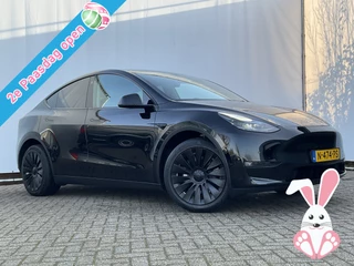 Tesla Model Y Long Range AWD 75 kWh Autopilot SOH 91% Leer Pano.dak 360° Black Warmtepomp