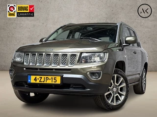 Jeep Compass 2.4 Limited 4WD 170Pk Automaat (SCHERM, CLIMATE, STOELVERWARMING, LEDER, CAMERA, SPORTSTOELEN, GETINT GLAS, CRUISE, NIEUWSTAAT)