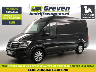 Volkswagen Crafter 2.0 TDI L3H3 | 177PK | 3500kg | Trekh | Aut. | Airco | 3-Zits | Cruise | Camera | Stoel/Stuurverw. | Carplay | Parkeersens.