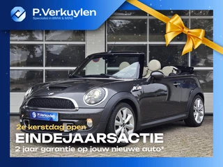 Mini Mini Cabrio 1.6 Cooper S Chili | XENON | LEDER | CLIMATE CONTROL | STOELVERWARMING | VOLLEDIGE ONDERHOUDSHISTORIE |