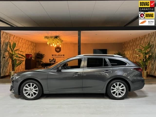 Mazda 6 2.0 SkyActiv-G 165 TS+ Garantie Trekhaak Carplay StoelVW Keyless Blindspot Cruise Clima Navi PDC Led Dab Rijklaar