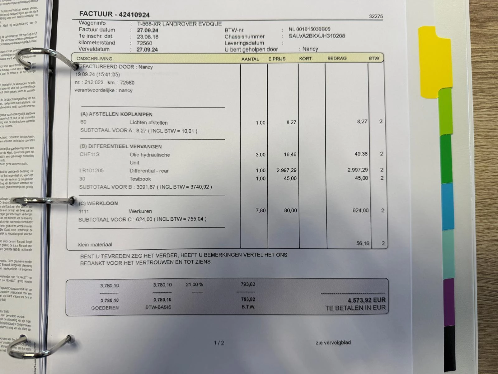 Hoofdafbeelding Land Rover Range Rover Evoque