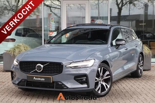Volvo V60 B4 Ultra Dark 197pk | Pano | ACC | LED | Keyless | Camera | Harman/Kardon | Trekhaak | Stoelverwarming