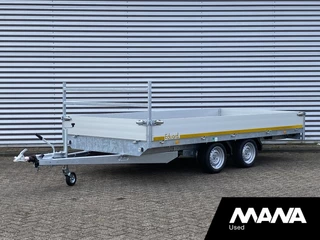 Eduard 4020 Plateau 3000kg 2as Tandem 400X200 cm Geremd