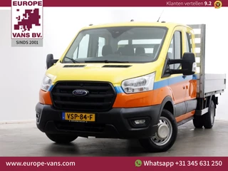 Ford Transit 350 2.0 TDCI 130pk D.C. Trend Open Laadbak Trekhaak 3000kg 08-2022