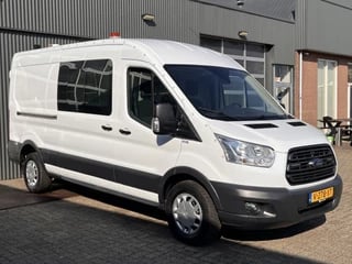 Ford Transit 350 2.0 TDCI L3H2 Trend Kast Inrichting Servicewagen Trekhaak 2800kg Standkachel Airco Cruise controle Sortimo 1e eigenaar Dealer onderhouden Euro 6 Bpm vrij voor particulier gebruik !!