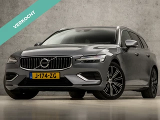 Volvo V60 2.0 T6 Recharge AWD Sport 390Pk Automaat (APPLE CARPLAY, GROOT NAVI, CAMERA, KEYLESS, SPORTSTOELEN, ADAPTIVE CRUISE, TREKHAAK, ELEK ACHTERKLEP, NIEUWSTAAT)