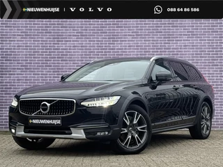 Hoofdafbeelding Volvo V90 Volvo V90 Cross Country 2.0 T5 AWD Pro | Trekhaak | Stoel/stuur verwarming | Standkachel | Memory | Intellisafe surround | Adaptieve cruise control | Camera | Alarm |