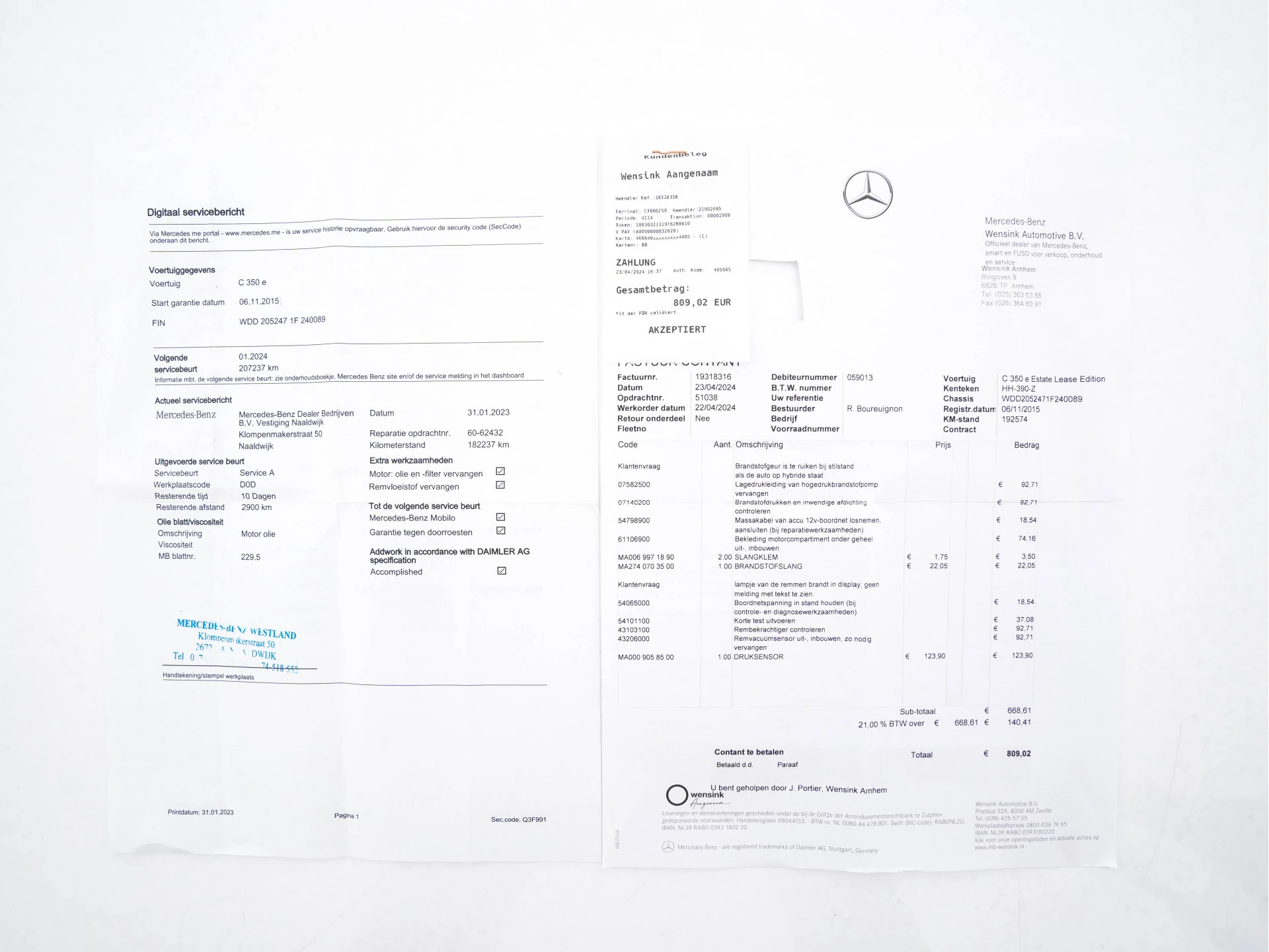 Hoofdafbeelding Mercedes-Benz C-Klasse