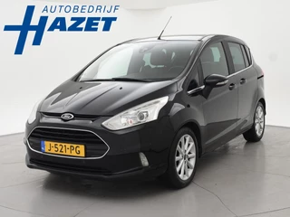 Hoofdafbeelding Ford B-MAX Ford B-Max 1.0 E.B. TITANIUM + TREKHAAK | COMFORTSTOELEN | PANO | STOELVERW. | KEYLESS | NAVIGATIE