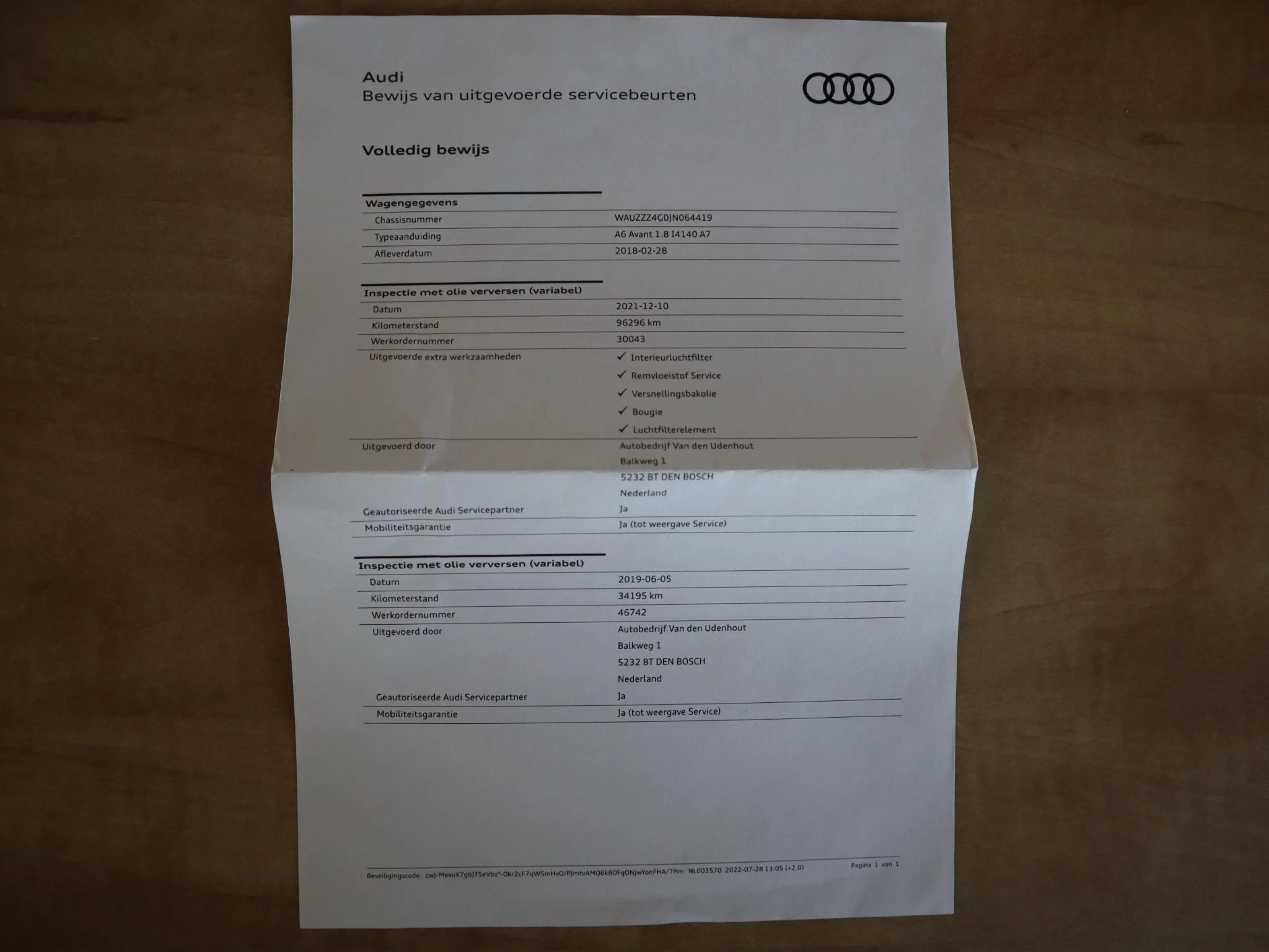 Hoofdafbeelding Audi A6