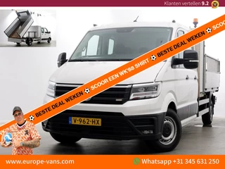 Volkswagen Crafter 35 2.0 TDI 140pk E6 D.C. Highline Kipper met hoge boorden 09-2017