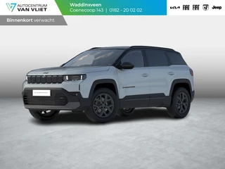 Jeep Compass 1.2 e-Hybrid First Edition | Adapt. Cruise | Camera | Carplay | 18" | Elektr. A-Klep | Navi | Winter Pack