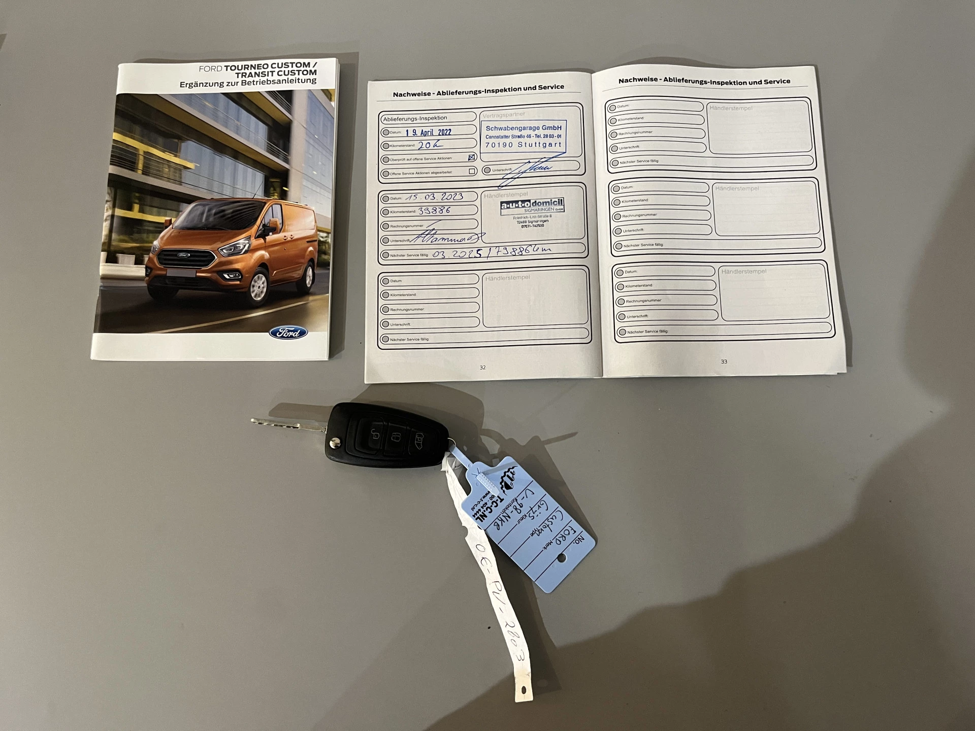 Hoofdafbeelding Ford Transit Custom