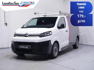 Citroen Jumpy 2.0 BlueHDI 120 pk L2 Zwart/Wit Navi, Trekhaak Airco, Imperiaal, PDC achter, NAP, 3-Zits