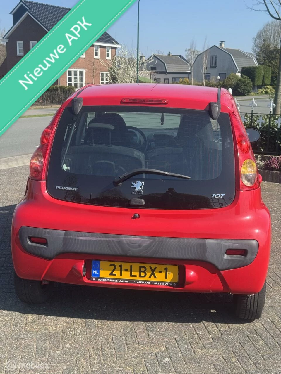 Hoofdafbeelding Peugeot 107