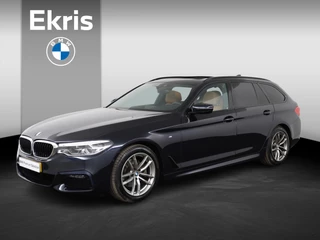 BMW 5-serie Touring 520i High Executive M Sportpakket | Trekhaak | Panoramadak | Adaptieve LED koplampen | Achteruitrijcamera | HiFi System