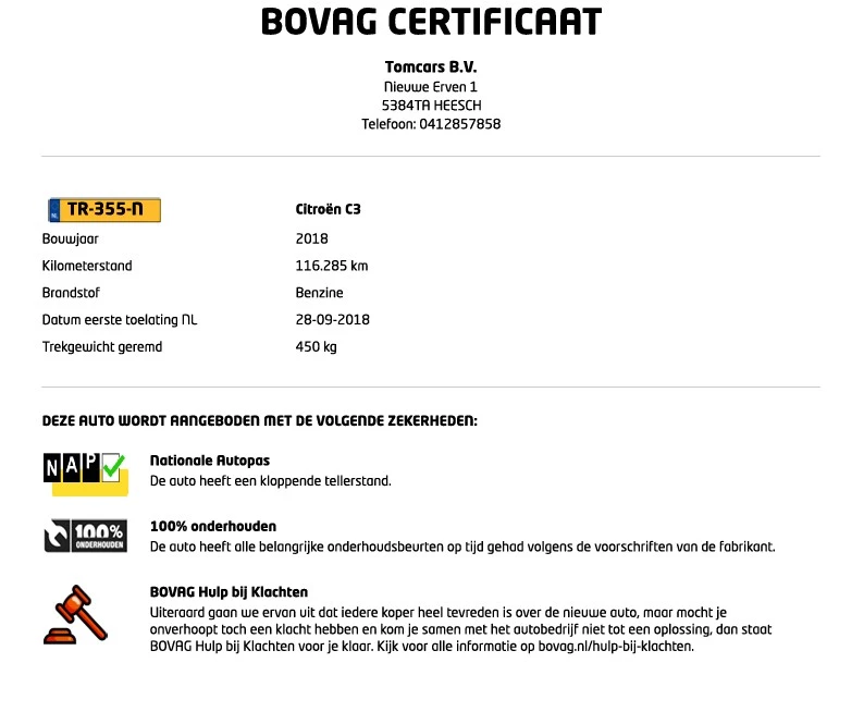 Hoofdafbeelding Citroën C3