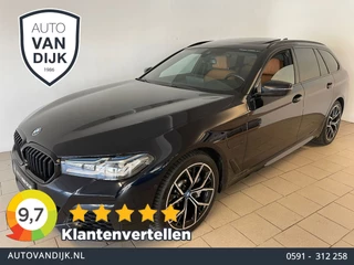 BMW 5-serie Touring 530e Business Edition Plus AUTOMAAT AIRCO NAVI CRUISE PANO LEDER VELGEN CAMERA NIEUWSTAAT