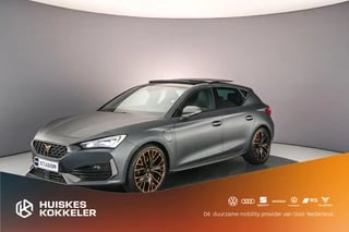 CUPRA Leon VZ Copper Edition 1.4 TSI e-Hybrid 245pk DSG Automaat Panoramadak, Adaptive cruise control, Navigatie, Achteruitrijcamera, Stoelverwarming, Parkeersensoren, Stuurwiel verwarmd, LED verlichting