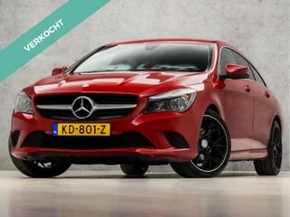 Mercedes-Benz CLA Shooting Brake 180 Sport Automaat (NAVIGATIE, LEDER, STOELVERWARMING, GETINT GLAS, SPORTSTOELEN, PARKEERSENSOREN, CRUISE, BLUETOOTH, NIEUWE APK, NIEUWSTAAT)