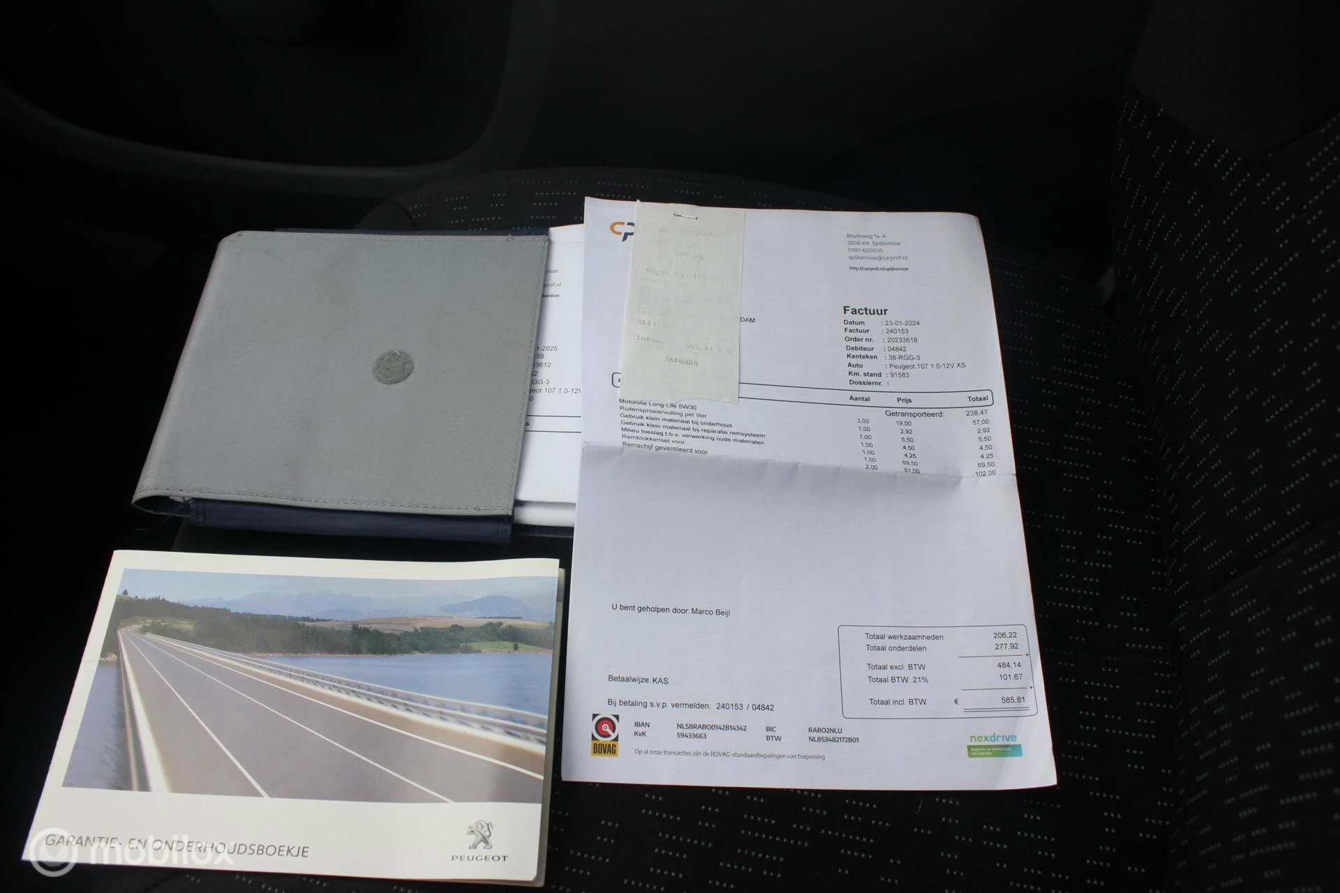 Hoofdafbeelding Peugeot 107