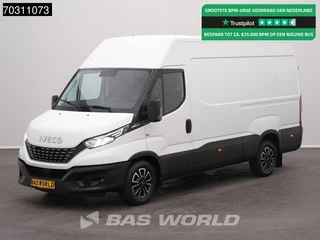 Iveco Daily 35S18 3.0L Automaat L2H2 3,5t Trekhaak 180PK ACC LED Navi Airco Camera Parkeersensoren Standkachel LM Velgen Euro6 L2 Airco Trekhaak