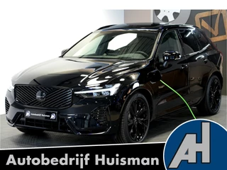Volvo XC60 2.0 T8 AWD 335kW/456pk Aut8 MJ2026 Plug-in Ultra Black Exec. LUCHTVERING + BOWERS&WILKINS + PANORAMADAK + EL.TREKHAAK + HEAD-UP + PILOT ASSIST + STOELMASSAGE + V&A STOEL-&STUURVERWARMING + STOELVENTILATIE + 360 CAMERA + 21" LM-VELGEN!