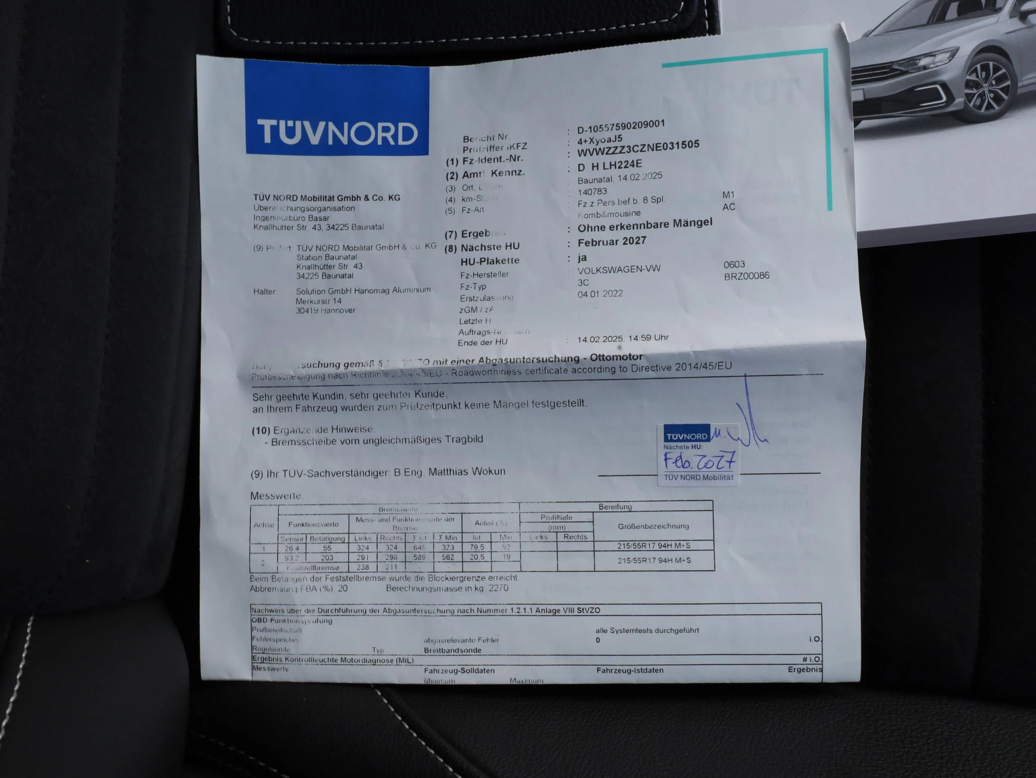Hoofdafbeelding Volkswagen Passat