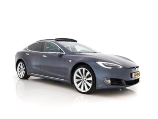 Hoofdafbeelding Tesla Model S Tesla Model S 100D (INCL-BTW) *PANO | NAPPA-VOLLEDER | AUTO-PILOT | AIR-SUSPENSION | FULL-LED |  ADAPTIVE-CRUISE | KEYLESS | MEMORY-PACK | SURROUND-VIEW | VIRTUAL-COCKPIT | SPORT-SEATS | 21''ALU*