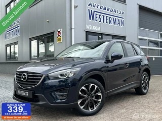 Mazda CX-5 2.5 SkyActiv-G 192 GT-M 4WD Aut Leer Stoel-/stuurverwarming Clima Cruise Navi 19"Lmv etc.