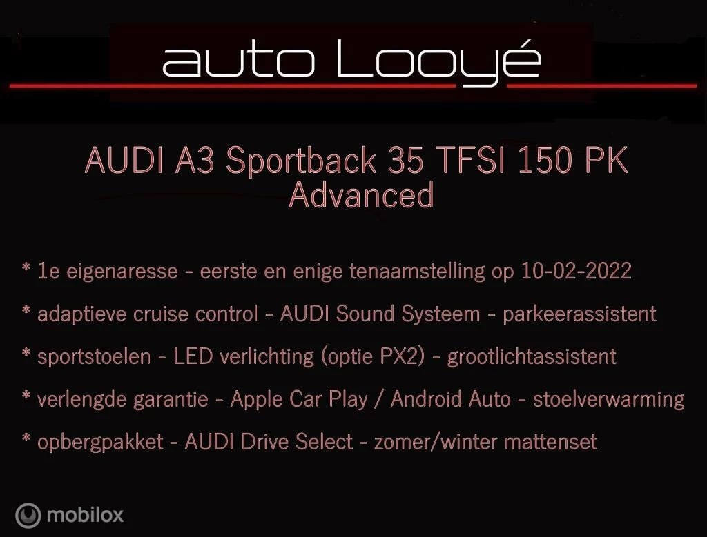 Hoofdafbeelding Audi A3