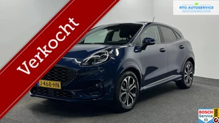 Hoofdafbeelding Ford Puma Ford Puma 1.0 EcoBoost Hybrid ST-Line CAMERA TREKHAAK LM NAVI CARPLAY.