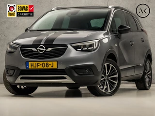 Opel Crossland X 1.2 Turbo Innovation Automaat (APPLE CARPLAY, GROOT NAVI, STUUR/STOELVERWARMING, LEDER, SPORTSTOELEN, GETINT GLAS, PARKEERSENSOREN, LANE ASSIST, NIEUWSTAAT)