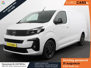 Hoofdafbeelding Opel Vivaro Opel Vivaro 2.0 BlueHDi 180 S&S L3 Automaat DEMO! Apple Carplay /  Android Auto Parkeersensoren V+A Trekhaak Camera Navigatie Cruise Control LED koplampen houten afwerking laadruimte