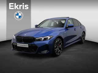 BMW 3-Serie Sedan 330e M Sportpakket Pro | Comfort Pack | Stuurwielrand Verwarmd | Trekhaak | Schuifdak | Elektrisch Verstelbare Sportstoelen | Active Cruise Control | Harman Kardon | 19''