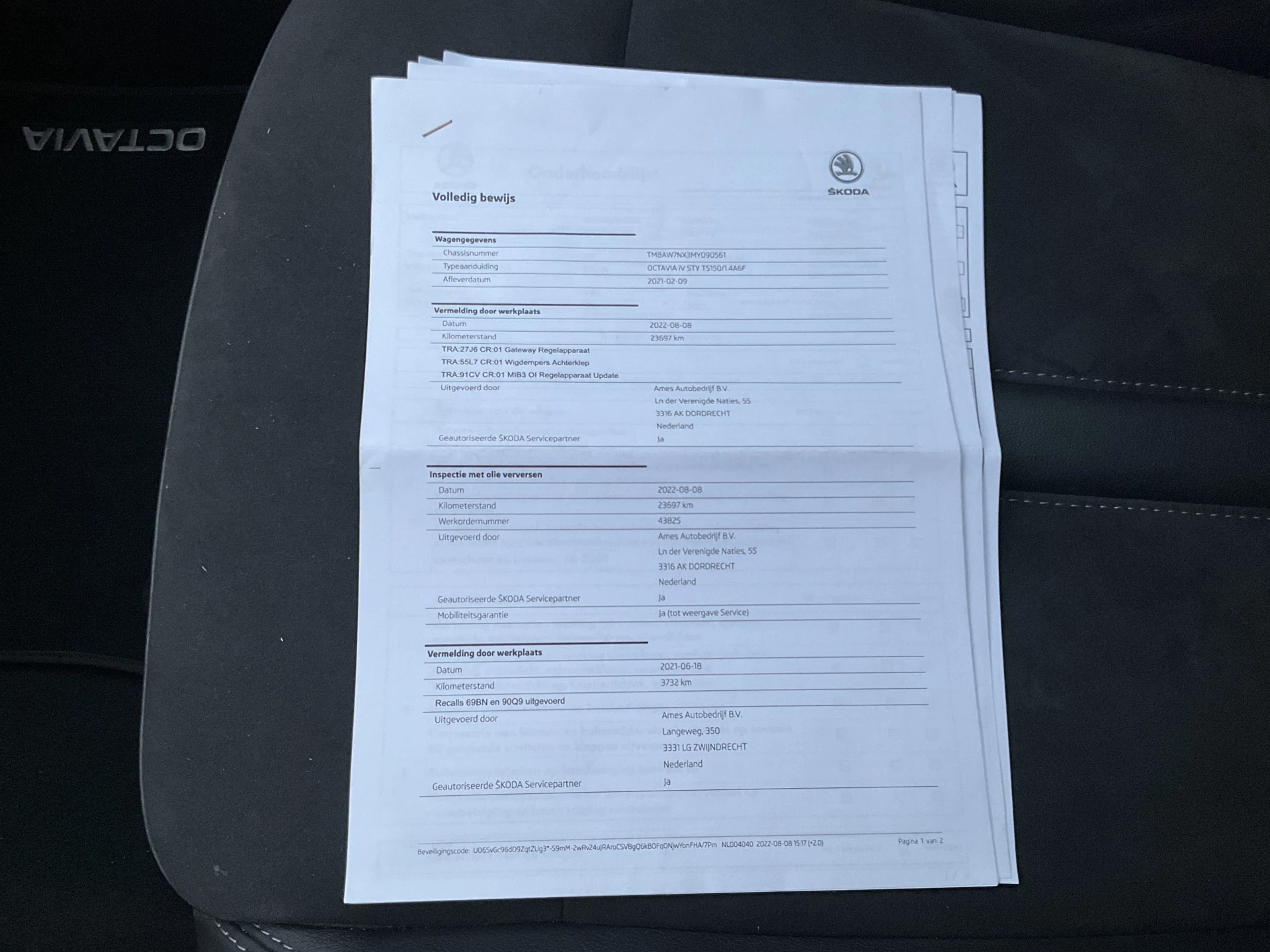 Hoofdafbeelding Škoda Octavia