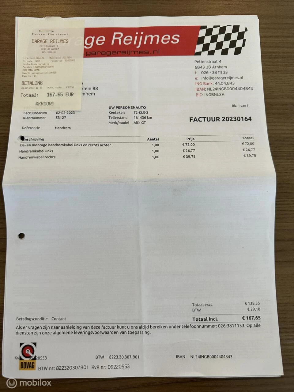 Hoofdafbeelding Alfa Romeo GT