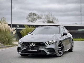 Mercedes A-klasse 220 4MATIC AMG Limousine Panoramadak|Burmester®|Keyless|Night pakket|Camera|DAB+