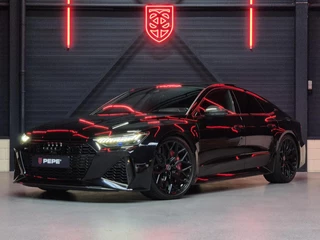 Hoofdafbeelding Audi RS7 Audi RS7 4.0 TFSI Quattro |DYNAMIC-PLUS|B&O|PANO|360|22"VOSSEN