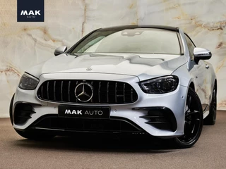 Mercedes-Benz E-klasse Coupé AMG 53 4Matic+, pano, perf.uitlaat, Burmester, memory, 360° camera, DISTRONIC+, multibeam, privacy, NP139k
